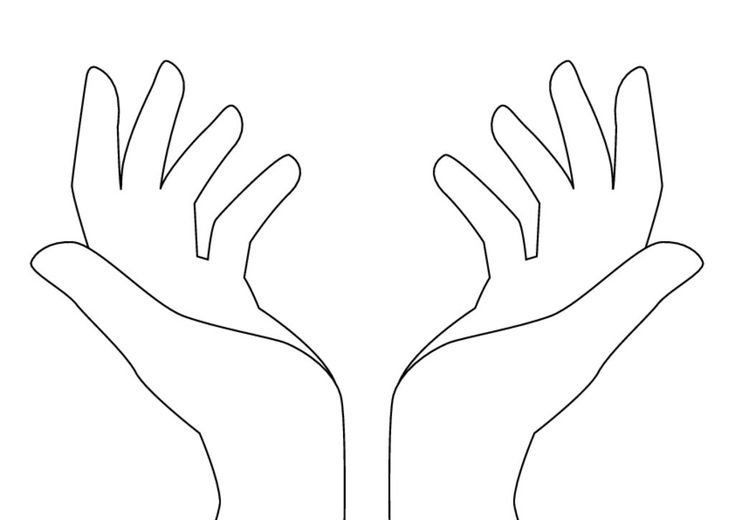 Рука контур