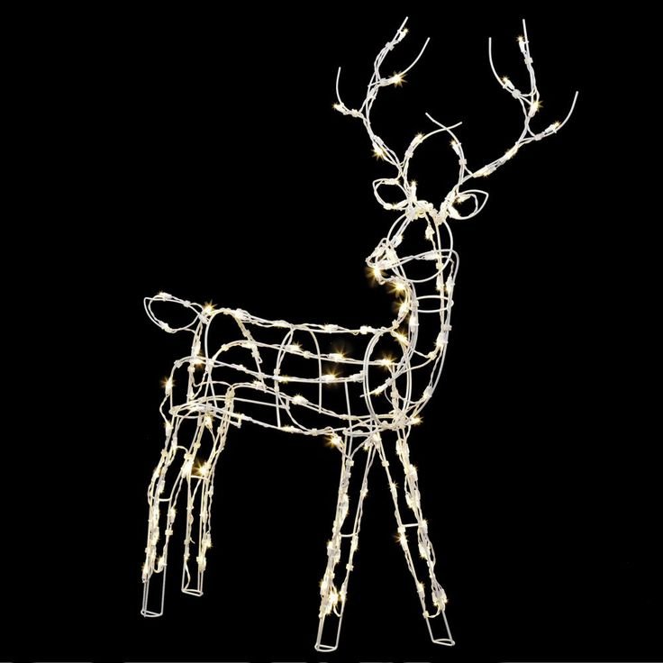 Макет оленя из проволоки
