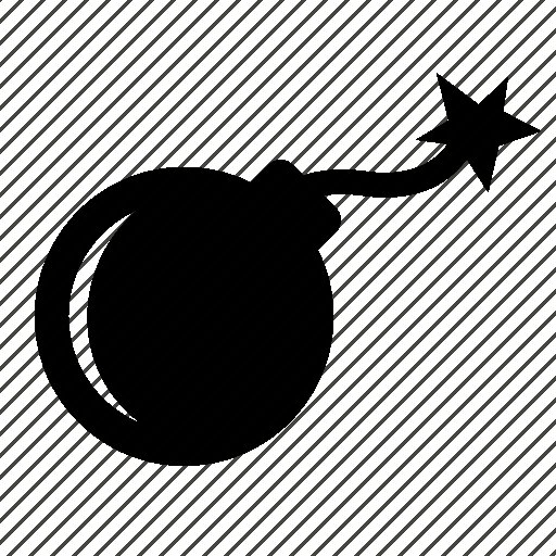 Бомбочки трафарет