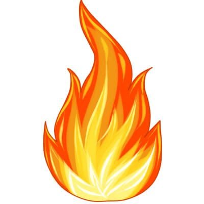 Огонь рисунок