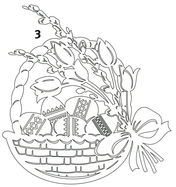 Раскраски пасхальные для детей