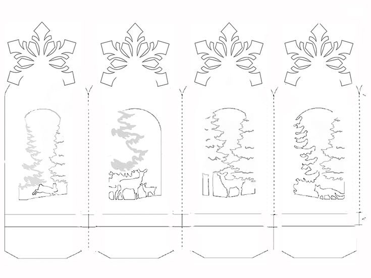 Схема новогоднего фонарика