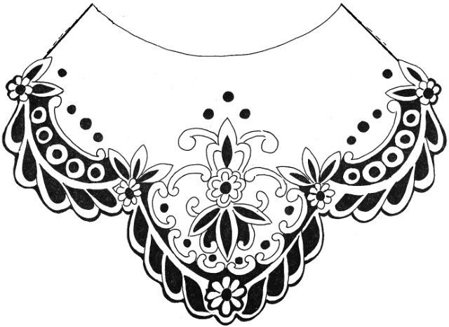 Узоры на платье рисунок