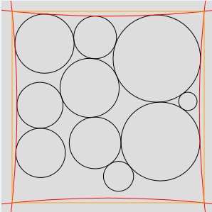 Трафареты кругов разных диаметров