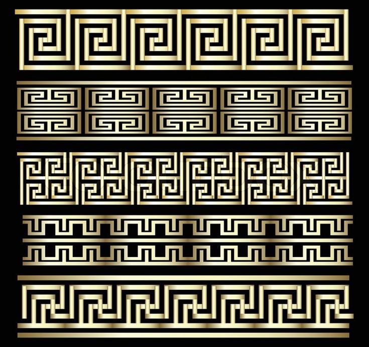 Римский орнамент Меандр