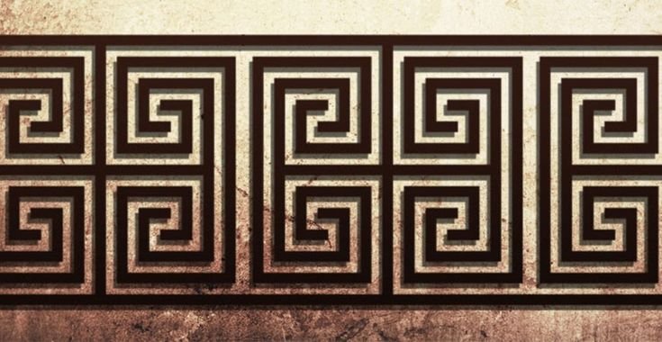 Древнегреческий узор Меандр