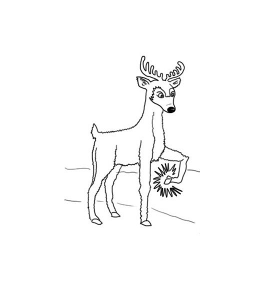 Раскраски по сказкам Бажова серебряное копытце