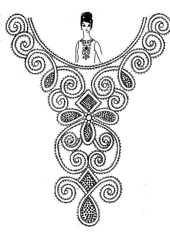 Узоры бисером