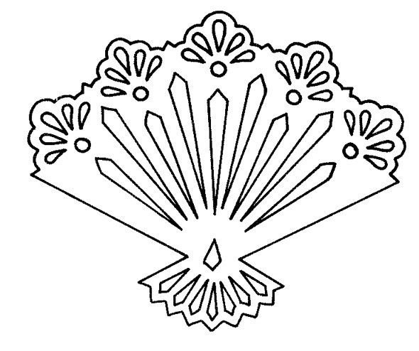 Лекало веер