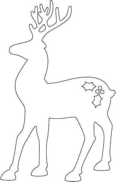 Трафарет "олени"