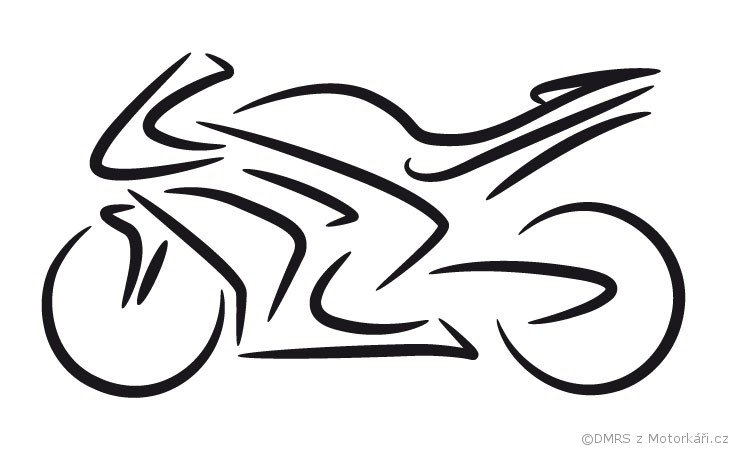 Очертание мотоцикла