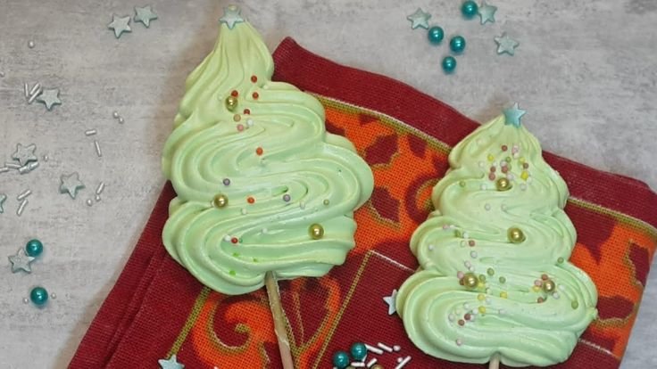 Меренга елочка