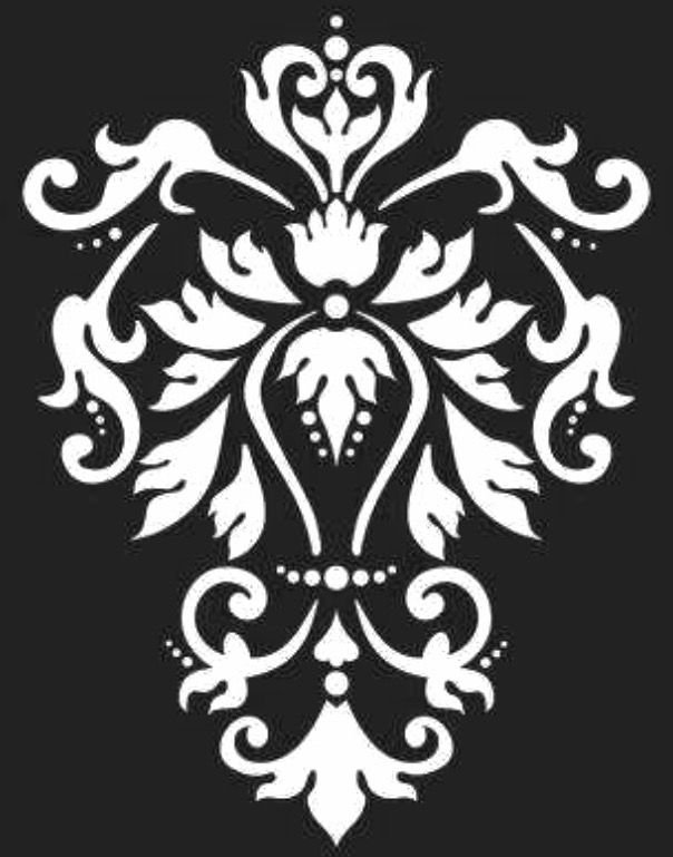 Орнамент трафарет