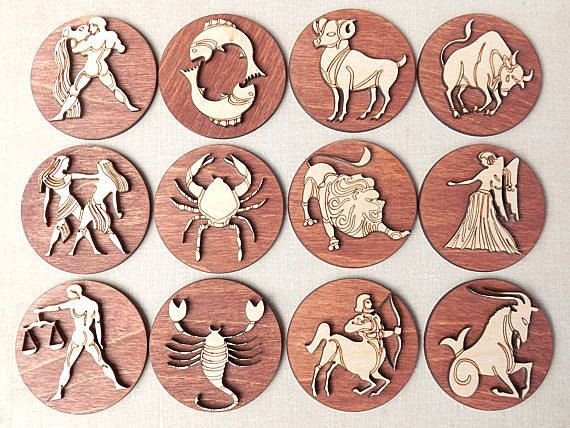 Знаки зодиякаиз фанеры