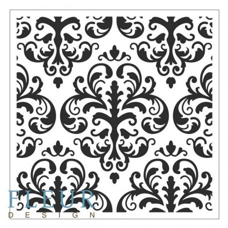 Трафарет винтажный узор