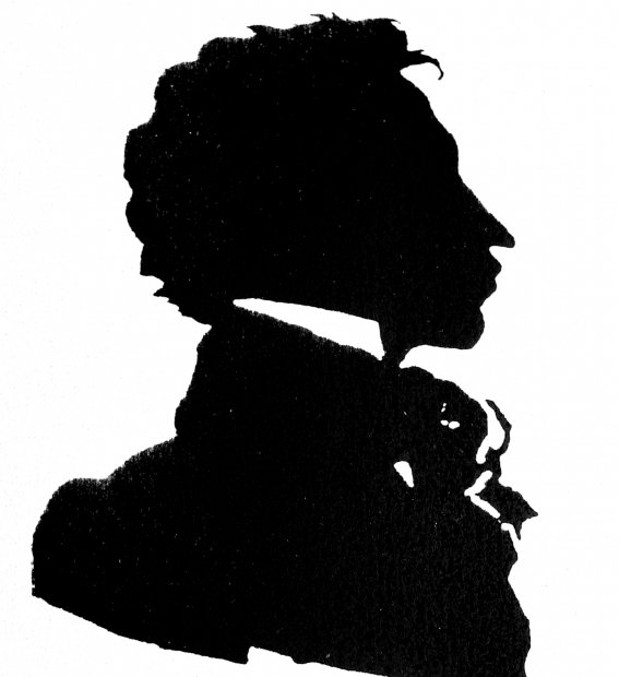 Силуэтный портрет Пушкина