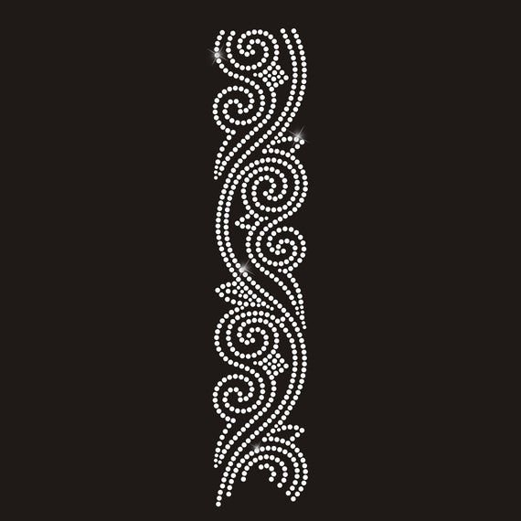 Узор вертикальный