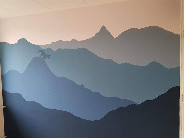 горы для покраски стен