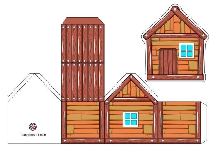 Домик для вырезания