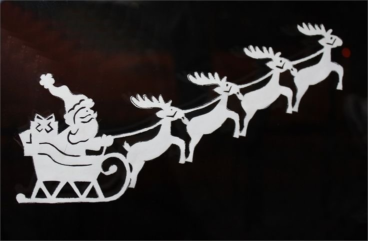 Вырезалки к новому году на оленх