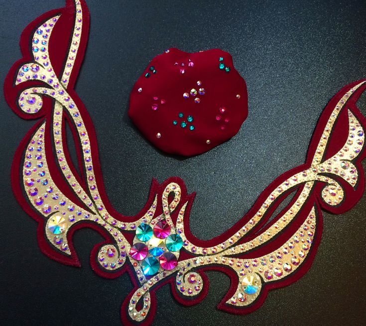 Украшение на голову для художественной гимнастики