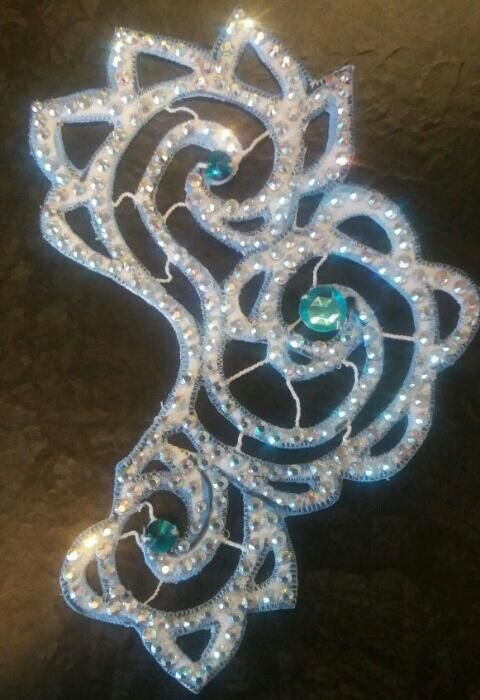 Украшение корона для художественной гимнастики