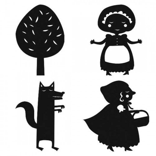 Сказка театр теней красная шапочка