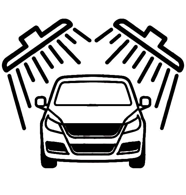 Значок мойка машины