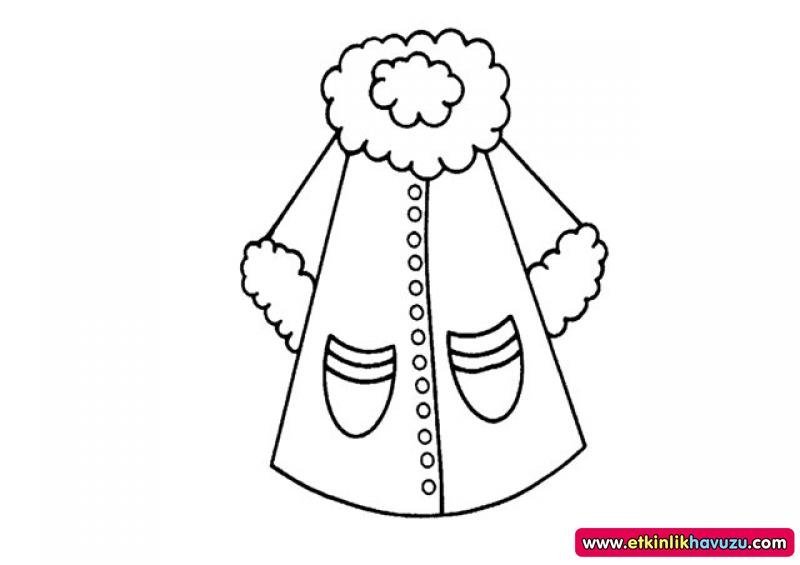 Шуба раскраска для детей