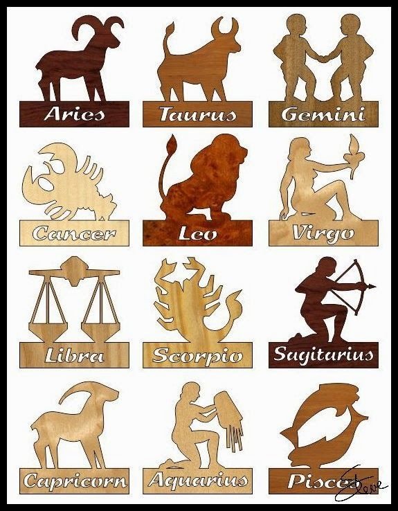Знаки зодиака из фанеры