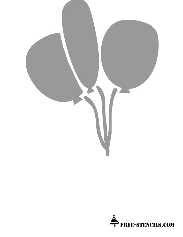 С днем рождения трафарет для вырезания