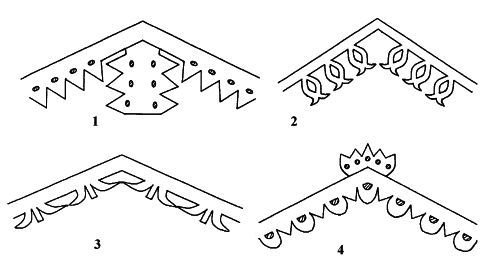 Резьба причелины карнизы