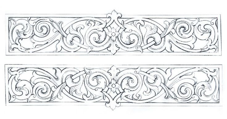 Православный орнамент вектор для ЧПУ
