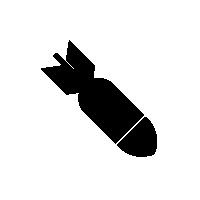 Значок бомбы