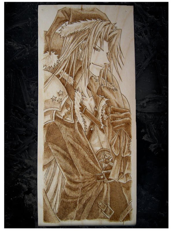 Наруто Выжигание по дереву