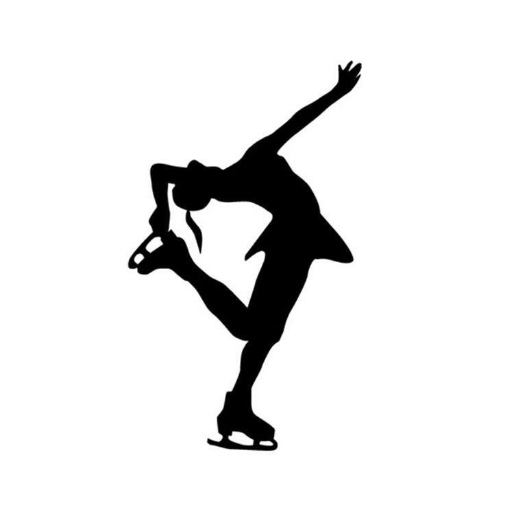 Силуэт фигуристки