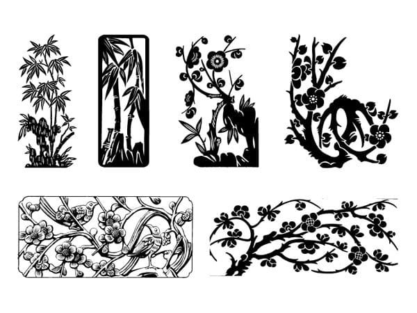 Растительные мотивы в орнаменте