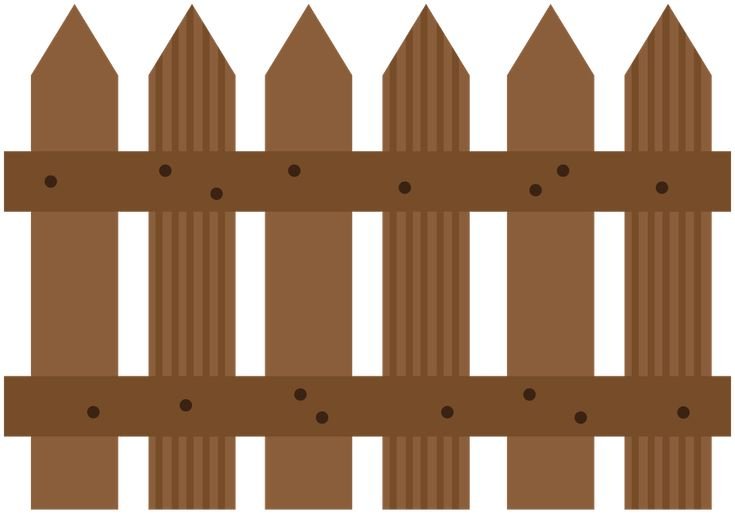 Забор для аппликации