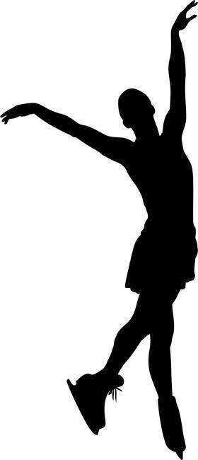 Фигурист силуэт