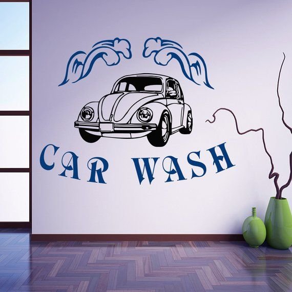 Наклейки для автомоек