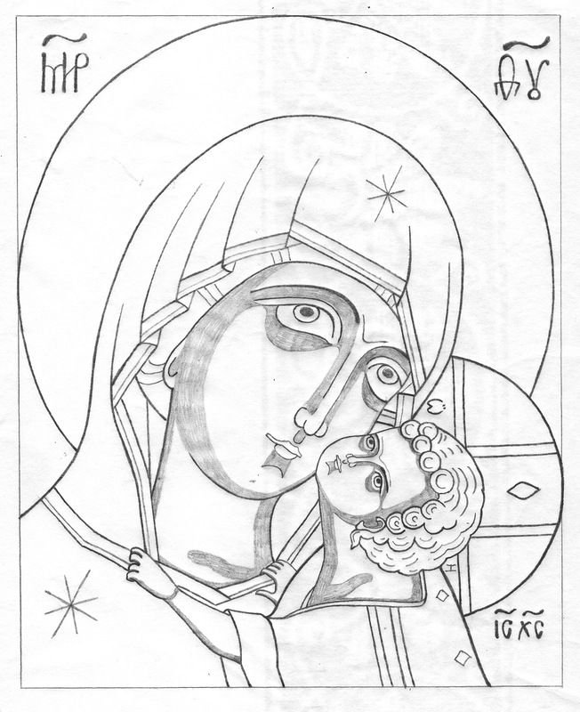 Прориси икон Иисуса Христа