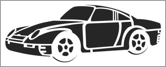 Автомобиль для вырезания