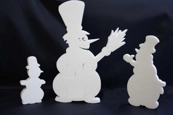 Снеговик на потолочной плитке