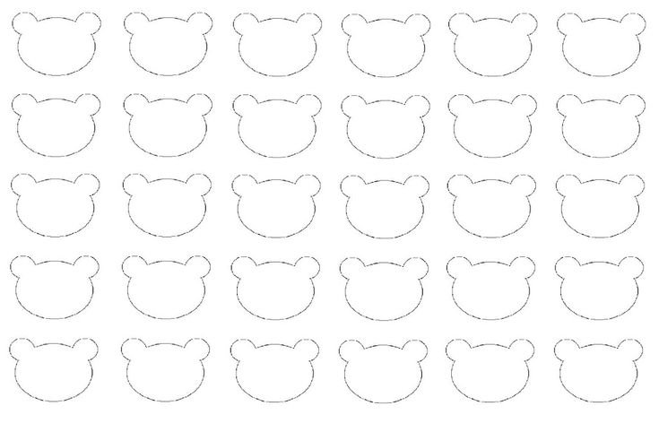 Трафарет для макарунс