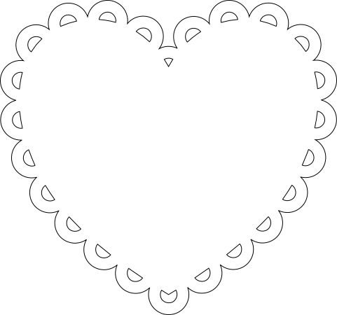 Заготовки для валентинок