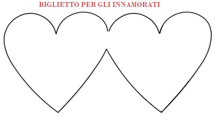 Валентинка шаблон для печати