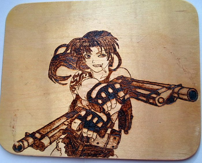 Игровые персонажи выжигать