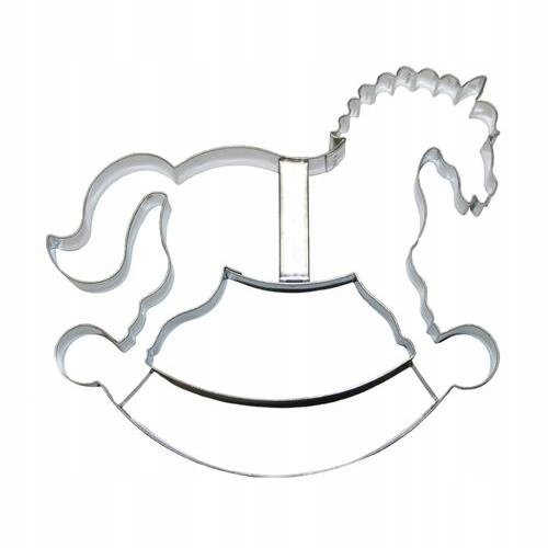 Лошадка качалка трафарет для вырезания