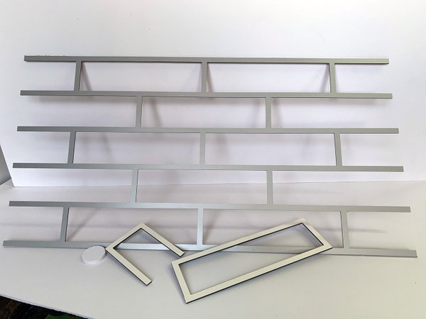 Трафарет для имитации кирпичной кладки алюминий или ПВХ