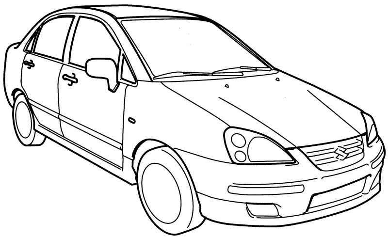 Сузуки Лиана габариты